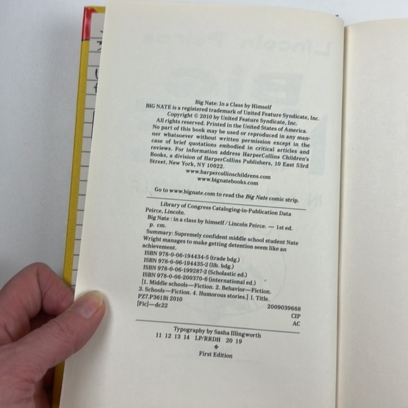 Big Nate in class by himself By Lincoln  Peirce - Picture 5 of 6